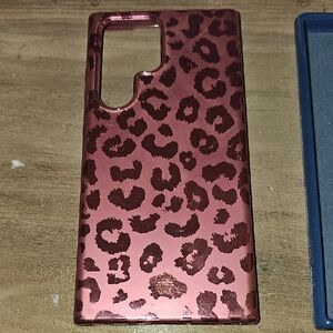 Velvet Caviar Pink Leopard Print Samsung S23 Ultra Case